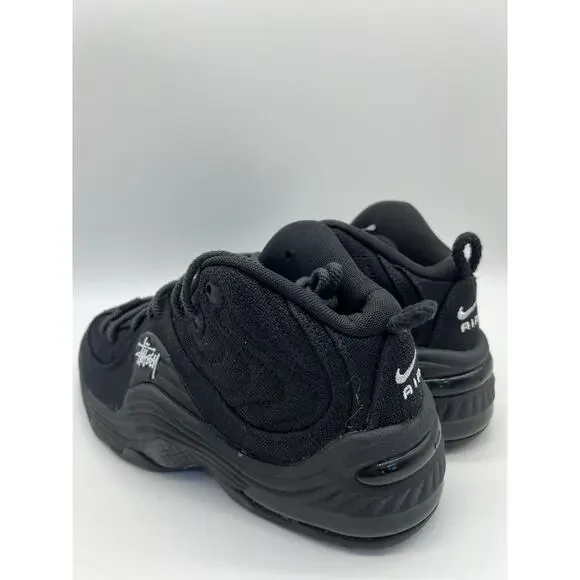 Nike Air Penny 2 Stussy Black Sneakers Shoes DQ5674-001 M8/W9.5 New - Picture 8 of 16